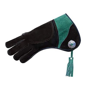 Gants de chasse en cuir de vache véritable de la meilleure qualité pour le dresseur - Product Image 4