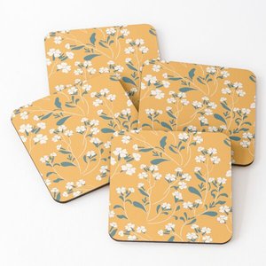 Custom Printed Wood Over Printed Tea Cup Serving <b>Coasters</b> 4 Pieces Set <b>Coasters</b> Kitchen Ware <b>Slate</b> <b>Coasters</b> Epoxy Hot Selling - Product Image 4