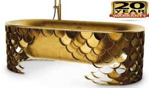 Bañera de cobre macizo de estilo antiguo para decoración de baño, superventas, disponible para exportación mundial - Product Image 6