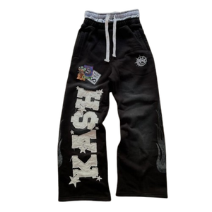 เสื้อฮู้ดดี้ผู้ชายแบบมีซิปคลุมหน้า คุณภาพสูง สไตล์ลำลอง ทรงขาบาน  พร้อมโลโก้สั่งทำพิเศษ  ขอบเอวยางยืด  แบบซ้อนชั้น - Product Image 5