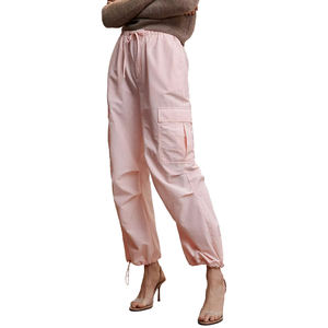 Pantalon cargo Streetwear Pantalon cargo baggy personnalisé fabricant OEM Pantalon cargo à poches personnalisé le plus populaire Pantalon pour femme - Product Image 1