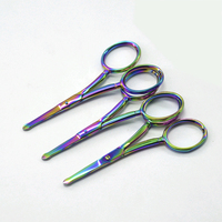 Ciseaux à cuticules en acier inoxydable de 3 pouces à lame droite, super résistants, prix d'usine, vente en gros