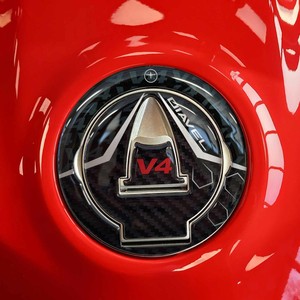 Adesivi 3D in Resina per Ducati Diavel V4 2023, Compatibili con Serbatoio e Tappo Carburante Moto - Product Image 1