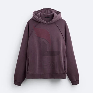 Ensemble de survêtement unisexe en molleton de coton respirant, personnalisé, avec sweat à capuche épais et pantalon de jogging pour le sport d'hiver - Product Image 5