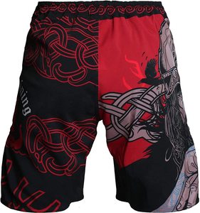 Pakistán hizo 100% pantalones cortos de boxeo de alta calidad tamaños personalizados para MMA precio al por mayor - Product Image 3