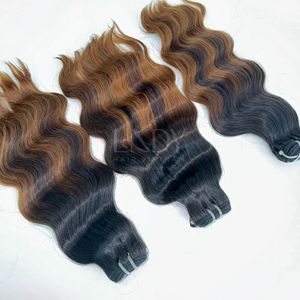 Trame de cheveux humains vietnamiens cheveux bruts ondulés meilleure qualité avec prix de gros extensions de cheveux - Product Image 2