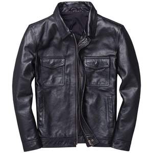 Vente chaude Vêtements pour femmes et hommes Veste en cuir Nouvelle mode Veste en cuir pour hommes Veste en cuir coupe-vent - Product Image 3
