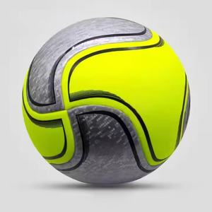 ลูกฟุตบอลหนังพีวีซีแบบมืออาชีพ พิมพ์โลโก้ตามสั่ง สำหรับกีฬา ผลิตในปากีสถาน ดีไซน์ใหม่ พร้อมที่ยิงลูกฟุตบอล - Product Image 5