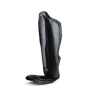 Espinilleras de Boxeo de Cuero Genuino Unisex de Primera Calidad, con Logotipo Personalizado, Protección para Piernas de Kickboxing, Espinilleras de Entrenamiento de MMA - Product Image 4