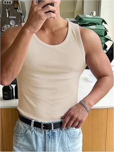 เสื้อกล้ามออกกำลังกายแขนกุดสำหรับผู้ชาย, แห้งเร็วระบายอากาศได้ดีชุดออกกำลังกายฟิตเนสสำหรับวิ่งและฝึกซ้อม - Product Image 3