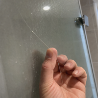 Film de protection souple en PE haute viscosité, transparent, anti-rayures, adhésif temporaire pour panneaux de verre de façade rideau