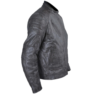 Chaquetas de Motociclista de Cuero de Alta Calidad para Carreras, Ropa Deportiva para Automovilismo, Chaquetas de Motociclista de Cuero Desgastado para Hombre y Mujer - Product Image 4