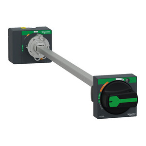 Interrupteur rotatif à poignée noire Schneider Electric LV426932T avec longueur d'axe de 200 à 600 mm IP54 ComPacT NSXm - Product Image 1