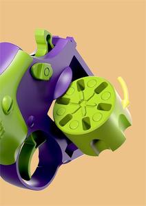 HDT Fidget <span class=keywords><strong>Gun</strong></span>: Giocattolo Antistress Elettronico in Plastica ABS Stampato in 3D, Cilindro Rotante, Mini Revolver Realistico per ADHD/Angstia - Product Image 6