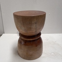 Haute qualité meilleure vente Antique moderne fabriqué à la main en bois d'acacia tabourets Tables d'appoint pliable salon utilisation extérieure faite