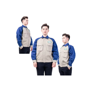 Mono DE TRABAJO transpirable para hombre de diseño personalizado a granel para la industria de la soldadura Logotipo de construcción incluido-Camisa Ropa DE TRABAJO Saomai FMF - Product Image 2