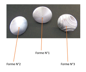 Plaques de guidage tactiles rondes en acier inoxydable à surface striée pour l'orientation des personnes aveugles en extérieur - Product Image 5
