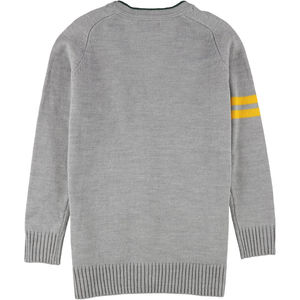 Unisex Custom Vintage Design <b>Oversized</b> V-Neck <b>Cardigan</b> Sweater <b>For</b> High Quality Knitted Regular Fit - Product Image 2