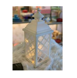 Unique <b>Moroccan</b> style enamel <b>decorative</b> metal lantern ideal for luxury interiors weddings - Product Image 1