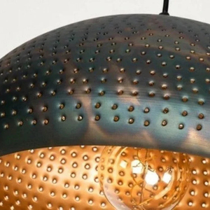 Lámpara colgante de Metal decorativa, con base de metal y tamaño personalizado, suministros de decoración navideña para boda - Product Image 2