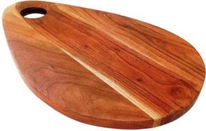 India panas ramah lingkungan alami mangga/kayu Acacia papan pemotong keju talenan set pisau alat dapur - Product Image 2