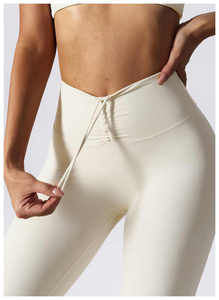 Solid Boob <b>Tube</b> Bra Yoga Set with Soft, Breathable Adjustable High-Waist Leggings & Butt Lift Sports Pants - Customizable - Product Image 2