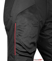 Pantalones de Cordura para Motociclistas, Ropa Deportiva de Alta Gama, con Acolchado Homologado por la CE, Forro de Malla Reissa, para Motocross, 4 Estaciones