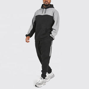 ชุดผ้าฝ้ายลายทางสำหรับผู้ชาย,ชุดออกกำลังกายสำหรับผู้ชาย - Product Image 1