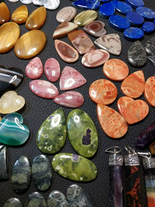 Natural Cabochon Lot: Hand Picked Gemstone Mix Polished Loose Gemstones for Jewelry and Gemstone Crafting Mixed Stone Lot - Product Image 2