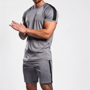 Logo personnalisé Nouveau design Vêtements de gym à séchage rapide Ensembles de shorts réglables pour hommes Vêtements de sport d'entraînement à la course en plein air Ensembles de fitness et de gymnastique - Product Image 6