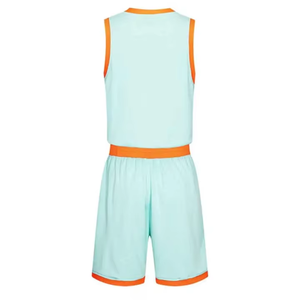Venta al por mayor de la mejor calidad de entrenamiento personalizado deportes baloncesto Jersey Set 100% poliéster uniformes de baloncesto para los hombres - Product Image 2