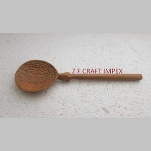 Entièrement fait à la main nouvelle tendance en laiton poignée mangue acacia bois salade serveur cuillère ensemble Unique Type outils de service avec poignée Unique - Product Image 3