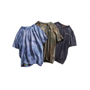 T-shirt de lavage à l'acide en coton de qualité supérieure t-shirt de lavage minéral rétro surdimensionné t-shirt lourd - Product Image 2