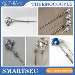 Toptan <span class=keywords><strong>CIN</strong></span> tedarikcisi <span class=keywords><strong>k</strong></span>-tipi endustriyel FIRIN kazani sicaklik sensoru 0-1300 ℃ PT-100 Monte edilmis termokupl - Product Image 6
