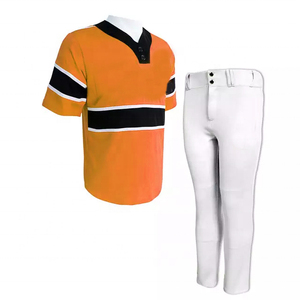 Customized Logo <b>Light</b> Weight Baseball Uniform Oversized Anti-UV Anti-Bacterial Quick Dry Breathable 100% Polyester Plus Size - Product Image 1