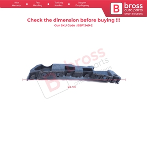 Soporte de Montaje para Parachoques Delantero Derecho BSP1249-2 para Logan Sandero Stepway MK2 Symbol MK3 Facelift 2017 en Adelante 631427999R - Product Image 5