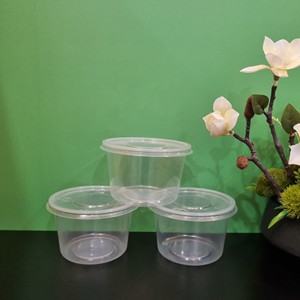 Contenedor de comida de plástico PP seguro para microondas, caja redonda con tapa, transparente, el más vendido, 2024 - Product Image 4