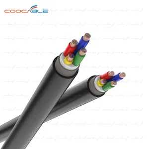 Low Voltage 0.6/1KV XLPE Insulation PVC Sheath 25 35 50 120mm multi Core Aluminium Armoured YJV Power Cable