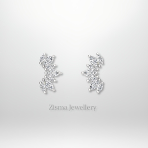 Wholesale Marquise Diamond Stud Earrings Lab Grown Diamond <b>Jewelry</b> <b>Daith</b> Cartilage and Helix <b>Piercing</b> Certified Low MOQ Supplier - Product Image 4