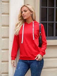 เสื้อสเวตเตอร์ขนแกะมีฮู้ดของผู้หญิงชุดสเวตเตอร์เสื้อสวมหัวสำหรับฤดูใบไม้ผลิเสื้อผ้าฤดูหนาวแบบ2025สำหรับฤดูใบไม้ร่วงบริการ OEM - Product Image 6