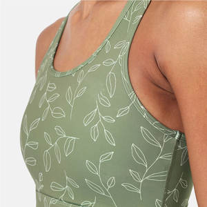 Soutien-gorge de sport à impression personnalisée par sublimation, vêtements de sport imprimés numériquement, séchage rapide, respirant, léger, soutien-gorge de yoga pour la remise en forme - Product Image 6