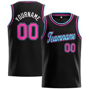<b>Black</b> Basketball Vest <b>Men's</b> Children Custom Personality Name Number Sport <b>Tank</b> <b>Top</b> Summer Street Fashion Knitted Sporty - Product Image 5