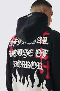 Ensemble deux pièces unisexe personnalisé, blanc uni, 100% coton respirant, sweat-shirt à capuche et pantalon de survêtement à séchage rapide, streetwear décontracté pour homme - Product Image 4