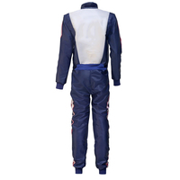 Traje de Carreras de Karting para Adultos de Talla Grande, Transpirable, Resistente al Viento, de Alta Calidad, Diseño de Sublimación en Poliéster/Nailon, Cuello Alto, Manga Larga
