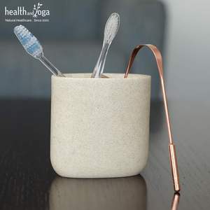 HealthAndYoga qSwipe Copper Super selling <b>tongue</b> <b>cleaner</b> for men from india exporter at best price copper <b>tongue</b> <b>cleaner</b> - Product Image 1