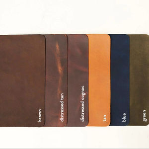 Set de table de luxe en cuir véritable haut de gamme, écologique, lavable, antidérapant et imperméable pour restaurant, LPM-0009 - Product Image 1