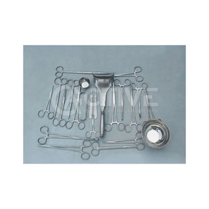 Ensemble d'instruments pour césarienne avec outils en acier antirouille et porte-aiguille ergonomique Ensemble complet d'instruments pour césarienne - Product Image 4