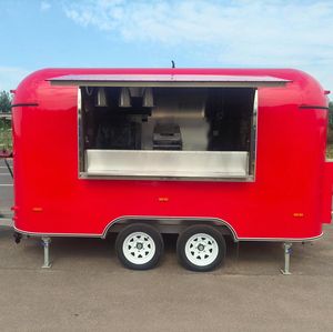 Camions de nourriture pour hot-dogs mobiles Stockage de boissons pour hot-dogs Remorque de cuisine Camion de crème glacée Chariot de nourriture mobile à vendre. - Product Image 5