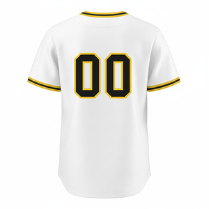 Camiseta de Béisbol Personalizada de Alta Calidad con Dos Botones y Manga Corta para Hombres, Mujeres y Niños, Servicio OEM Rápido para Softbol - Product Image 2