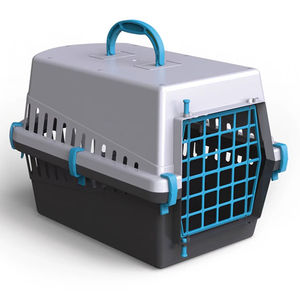 Transportín de plástico para perros y gatos, hecho en Italia - Product Image 1